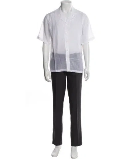 Pre-owned Aimé Leon Dore Short Sleeve Shirt W/ Tags In White