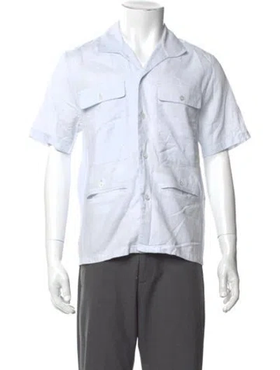 Pre-owned Aimé Leon Dore Short Sleeve Shirt In White