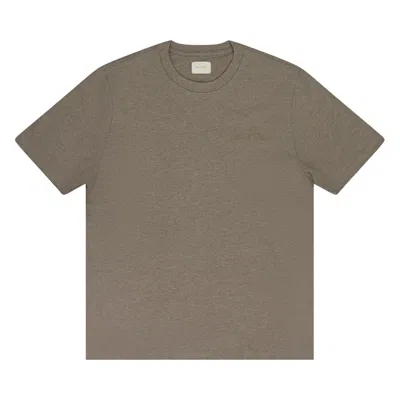 Pre-owned Aimé Leon Dore Short-sleeve Melange Uniform Tee 'camel Melange' | Brown | Men's Size Xs