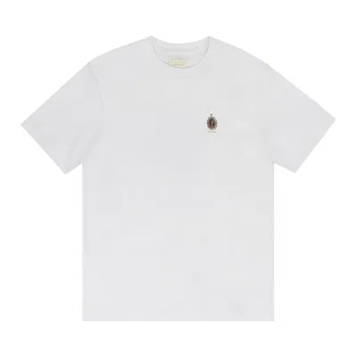 Pre-owned Aimé Leon Dore Short-sleeve Pendant Tee 'bright White' | Men's Size Xs