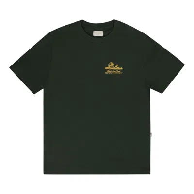Pre-owned Aimé Leon Dore Short-sleeve Unisphere Tee 'kombu Green' | Men's Size M