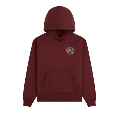 Pre-owned Aimé Leon Dore Signet Logo Hoodie 'chocolate Truffle' | Red | Men's Size Xxl