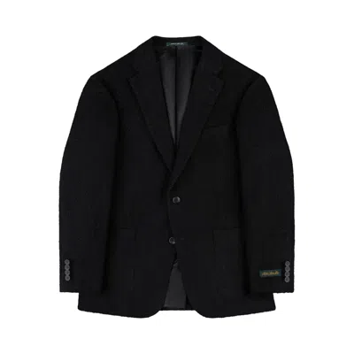 Pre-owned Aimé Leon Dore Single-breasted Boucle Suit Jacket 'jet Black' | Men's Size 40