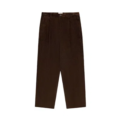 Pre-owned Aimé Leon Dore Single Pleated Corduroy Pant 'brown' | Men's Size 34