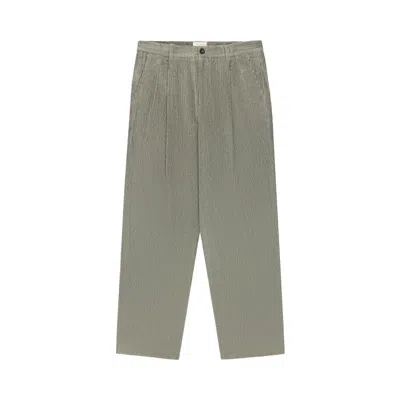 Pre-owned Aimé Leon Dore Single Pleated Corduroy Pant 'vetiver' | Green | Men's Size 30