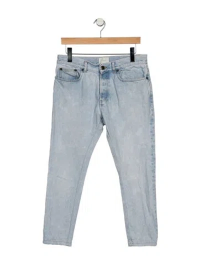 Pre-owned Aimé Leon Dore Skinny Leg Pants In Blue