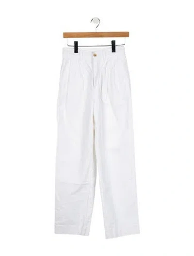 Pre-owned Aimé Leon Dore Slim Fit Jeans In White