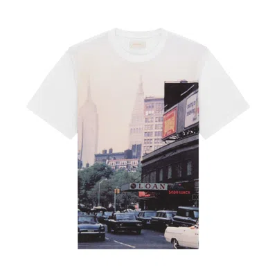 Pre-owned Aimé Leon Dore Spring Photo Tee 'bright White' | Men's Size L