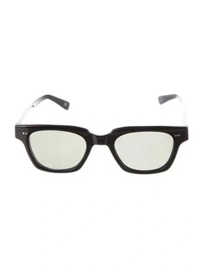 Pre-owned Aimé Leon Dore Square Tinted Sunglasses In Black