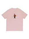 Aimé Leon Dore Pink Caricature Graphic T-shirt In Pink