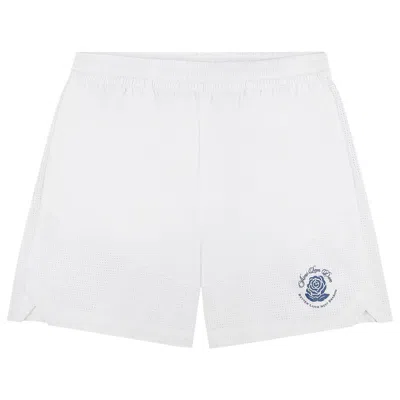 Pre-owned Aimé Leon Dore Stadium Cordura Practice Short 'bright White' | Men's Size S