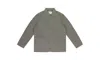 Aimé Leon Dore Tan Garment Dyed Chore Jacket In Gray
