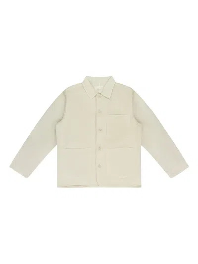 AIMÉ LEON DORE STADIUM GARMENT-DYED "WHITE" JACKET