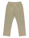 Aimé Leon Dore Stadium Herringbone "tan" Track Pants In Green