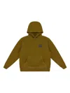 Aimé Leon Dore Brown Stacked Logo Hoodie In Green