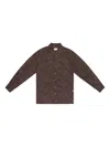 Aimé Leon Dore Multi Paisley Print Button-down Shirt In Brown