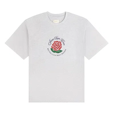 Pre-owned Aimé Leon Dore Stadium Tee 'silver Mix' | Grey | Men's Size L In Gray
