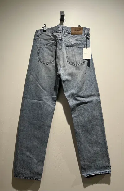 Pre-owned Aimé Leon Dore Straight Fit Denim In Blue