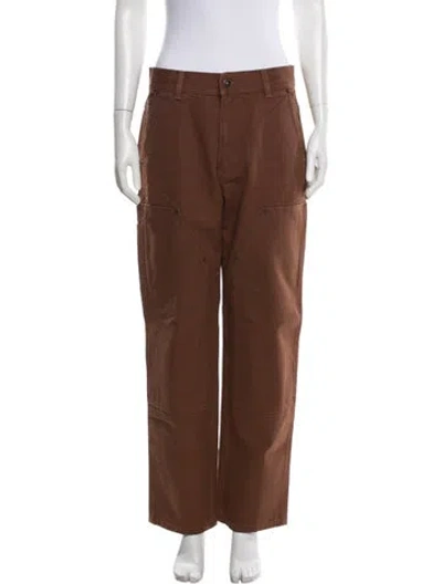 Pre-owned Aimé Leon Dore Straight Leg Pants In Brown
