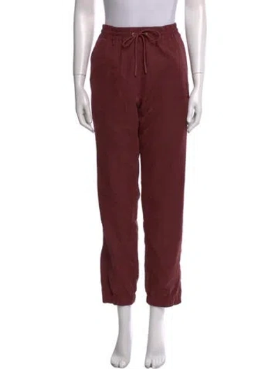 Pre-owned Aimé Leon Dore Straight Leg Pants In Burgundy