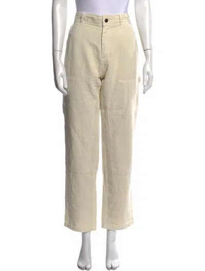 Pre-owned Aimé Leon Dore Straight Leg Pants In Neutrals