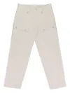 Aimé Leon Dore Off-white Garment Dyed Fatigue Pants In Neutral