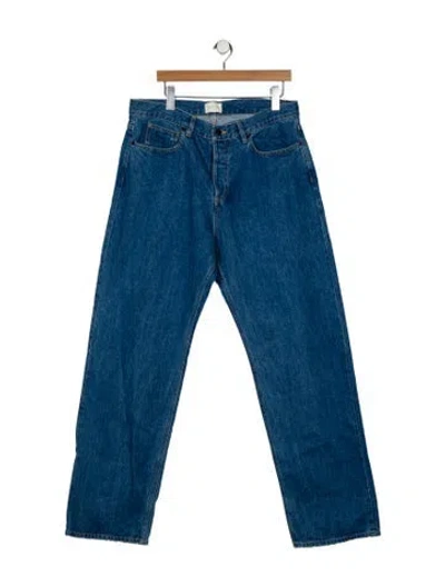 Pre-owned Aimé Leon Dore Straight-leg Jeans In Blue