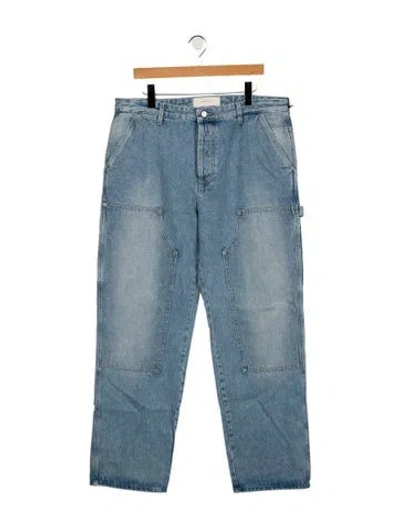 Pre-owned Aimé Leon Dore Straight-leg Jeans W/ Tags In Blue