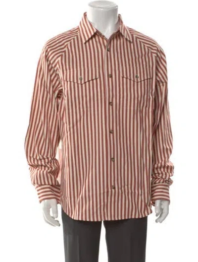 Pre-owned Aimé Leon Dore Striped Long Sleeve Shirt In Multi