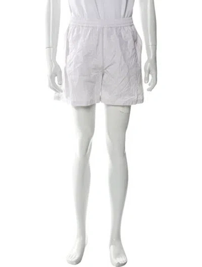 Pre-owned Aimé Leon Dore Striped Shorts In Blue