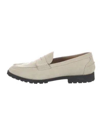 Pre-owned Aimé Leon Dore Suede Loafers In Neutrals