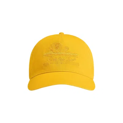 Pre-owned Aimé Leon Dore Sun Faded Unisphere Hat 'minion Yellow' | Men's Size Onesize