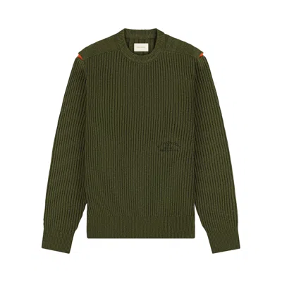 Pre-owned Aimé Leon Dore Surplus Knit Sweater 'olive' | Green | Men's Size M