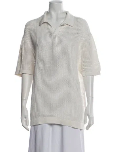 Pre-owned Aimé Leon Dore Sweater In White