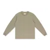 Aimé Leon Dore Green Long-sleeve Waffle Thermal T-shirt In Green