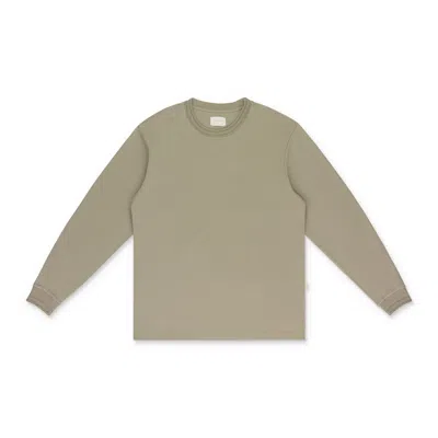 AIMÉ LEON DORE TAN POINTELLE LONG-SLEEVE T-SHIRT