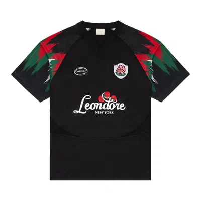 Pre-owned Aimé Leon Dore Team Leon Performance Jersey 'jet Black' | Men's Size L