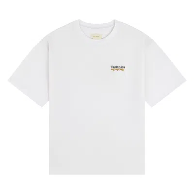 Pre-owned Aimé Leon Dore Technics Logo Tee 'bright White' | Men's Size Xs