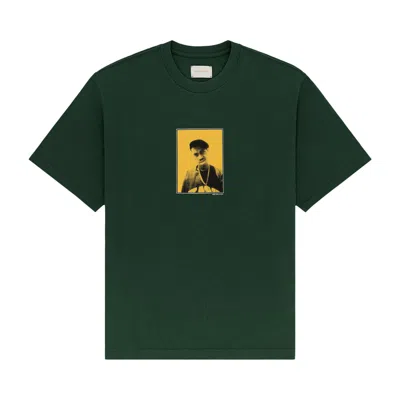 Pre-owned Aimé Leon Dore The Genesis Photo Tee 'pine Grove' | Green | Men's Size Xl