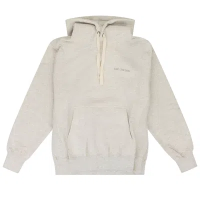 Pre-owned Aimé Leon Dore Tonal Logo Hoodie 'grey' | Men's Size S In Gray