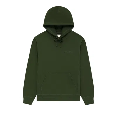 Pre-owned Aimé Leon Dore Tonal Logo Hoodie 'kombu Green' | Men's Size Xl