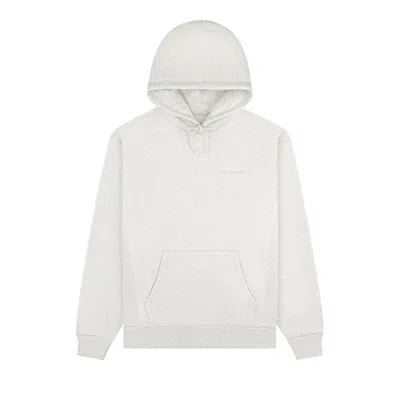 Pre-owned Aimé Leon Dore Tonal Logo Hoodie 'oatmeal' | Cream | Men's Size Xs In White