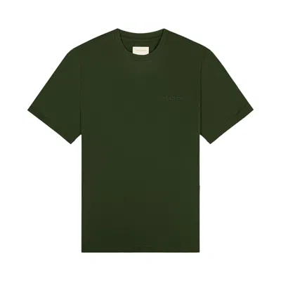 Pre-owned Aimé Leon Dore Tonal Logo Tee 'kombu Green' | Men's Size Xl
