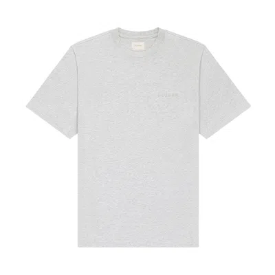Pre-owned Aimé Leon Dore Tonal Logo Tee 'oatmeal' | Cream | Men's Size Xxl In White