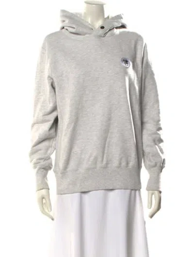 Pre-owned Aimé Leon Dore Turtleneck Long Sleeve Sweatshirt In Gray