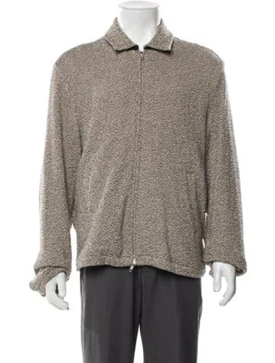 Pre-owned Aimé Leon Dore Tweed Pattern Jacket In Neutrals