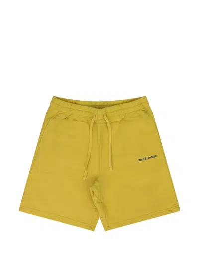 Aimé Leon Dore Uniform Logo-embroidered Shorts In Green