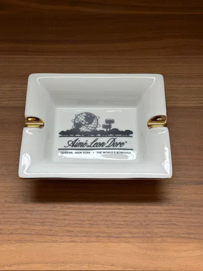 Pre-owned Aimé Leon Dore Unisphere Ashtray 2021 In White