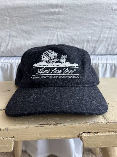 Pre-owned Aimé Leon Dore Unisphere Cap In Gray
