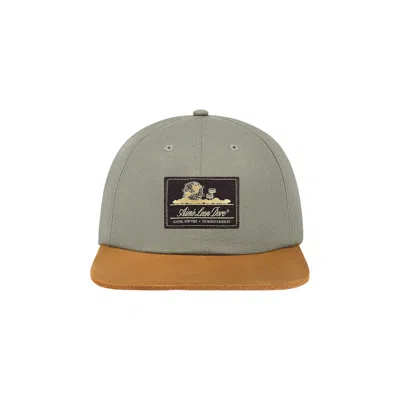 Pre-owned Aimé Leon Dore Unisphere Label Hat 'rosin' | Brown | Men's Size Onesize